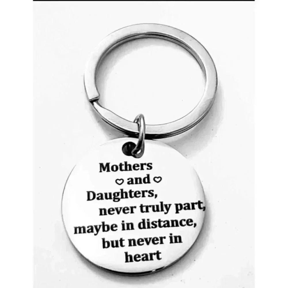 Mother Daughter Never Truly Part... Keychain